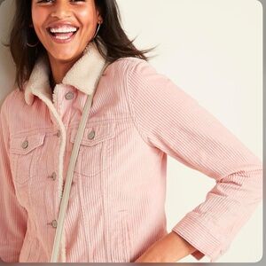 Old Navy Sherpa Lined Corduroy Jacket